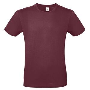 B&C Mens E150 Tee / Burgundy